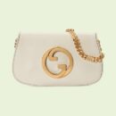 699268 Gucci Blondie系列肩背包 圆形互扣式双G单肩包 白色