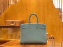 爱马仕 Birkin 30cm 天青色 进口togo小牛皮 蜡线 全手工缝制