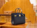 爱马仕 Birkin 30cm 午夜蓝 Epsom掌纹小牛皮 金扣 原版蜜蜡线 顶级手缝