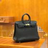 46fe422010ef599.jpg 爱马仕 Birkin 25cm 经典黑 Togo小牛皮 金扣 原版蜜蜡线 顶级手工缝制