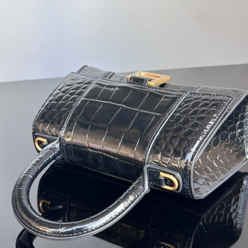 Balenciaga沙漏包-Balenciaga鳄鱼皮手袋 - Image 7