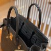 爱马仕 Birkin 30cm 铁灰色 金扣 进口 哑光尼罗鳄鱼皮 全手工缝制