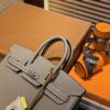 4838eedf47b5e08.jpg 爱马仕 Birkin 25cm ( 铂金包) Togo小牛皮 斑鸠灰 原版蜜蜡线 全手工缝制
