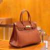 483d4c484ab0e80.jpg 爱马仕 Birkin 铂金包 尼罗鳄鱼皮 蜜糖棕 30cm