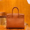 爱马仕 Birkin 30cm 金棕 一级尼罗鳄 金扣 原版蜜蜡线 顶级手缝