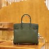 爱马仕 Birkin 30cm 丛林绿 金扣 南非KK级鸵鸟皮 全手工缝制