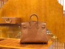 爱马仕 Birkin 25cm 金棕色 Togo小牛皮 金扣 原版蜜蜡线 顶级手工缝制