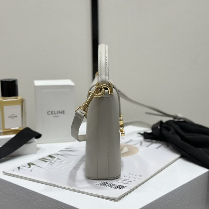 Celine*BucketMini系列手袋10K943灰色免检版 - Image 4