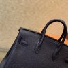 4dc8c1d87e1c425.jpg 爱马仕 Birkin 25cm ( 铂金包) Togo小牛皮 经典黑金 原版蜜蜡线 全手工缝制