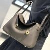 爱马仕 Lindy琳迪包 大象灰 德国进口togo牛皮 蜡线全手工缝制 26cm