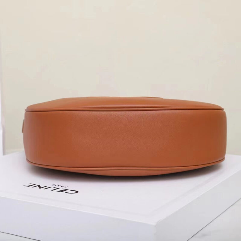 Celine*Heloise系列腋下包114713棕色免检版 - Image 4