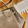 爱马仕 Birkin 30cm 斑鸠灰 金扣 一级皮 尼罗鳄鱼皮 臻品级别