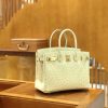 爱马仕 Birkin 30cm 羊毛白 奶昔白 金扣 南非KK级鸵鸟皮 全手工缝制