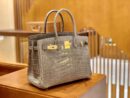 爱马仕 Birkin 30cm 斑鸠灰 金扣 一级皮 尼罗鳄鱼皮 臻品级别