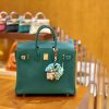 爱马仕 Birkin 铂金包 森林绿 掌纹牛皮 金扣 30cm 高订版本