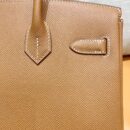 爱马仕 Birkin 铂金包 金棕色 掌纹牛皮 金扣 30cm 高订版本