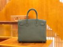 爱马仕 Birkin 30cm togo牛皮 杏仁绿 银扣 全手工缝制