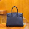 爱马仕 Birkin 30cm 鸢尾蓝 Togo小牛皮 金扣 原版蜜蜡线 顶级手工缝制