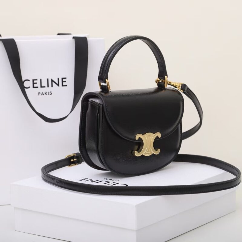 Celine*Triomphe系列10L063黑色免检版 - Image 3