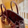 爱马仕 Birkin 30cm 波尔多酒红 尼罗鳄鱼皮 金扣 原版蜜蜡线 顶级手缝 现货