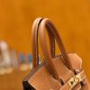 爱马仕 Birkin 25cm 金棕色 Togo小牛皮 金扣 原版蜜蜡线 顶级手工缝制