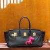 爱马仕 Should Birkin 42cm togo 经典黑 金扣 全手工缝制 现货