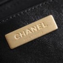 Chanel 24A系列AS5058抛光小羊皮单肩包黑色免检版