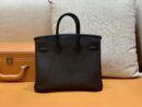 爱马仕 Birkin 铂金包 黑色 掌纹牛皮 金扣 30cm 高订版本