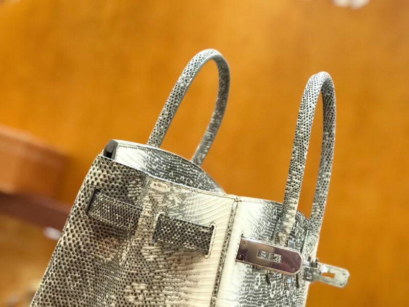 爱马仕 Birkin 30cm 蜥蜴皮 原色 顶级版本 高订现货 - Image 5