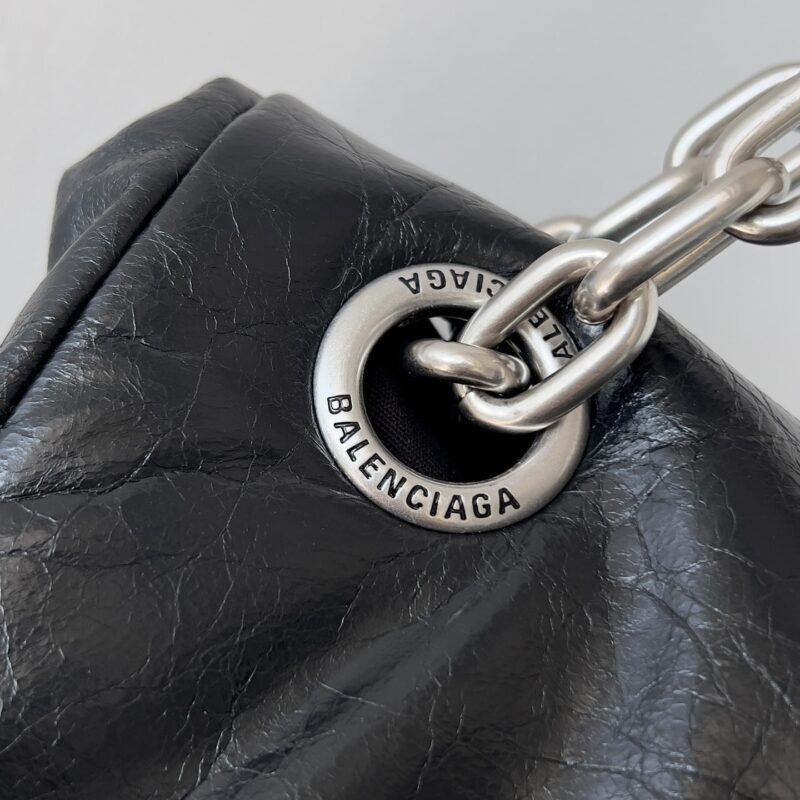 BalenciagaMonaco系列23款冬季黑银L - Image 8
