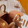 爱马仕 Mini Lindy 18cm 金棕色 德国进口togo牛皮 全手工
