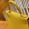 爱马仕 Kelly 28cm 琥珀黄 金扣 掌纹牛皮 全手工缝制 现货