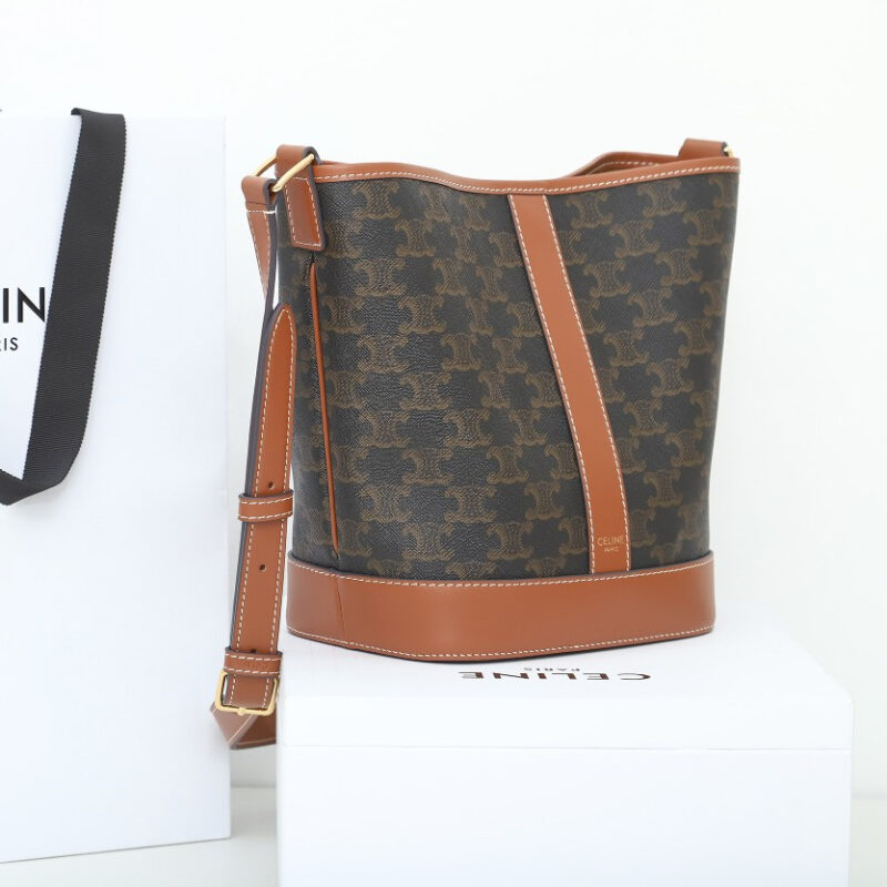 Celine*Triomphe系列单肩包191442印花免检版 - Image 3