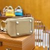 爱马仕 Mini Lindy 迷你 琳迪包 风衣灰 18cm