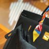 爱马仕 Birkin 30cm 经典黑金 Togo小牛皮 颈纹 金扣 原版蜜蜡线 顶级手工缝制
