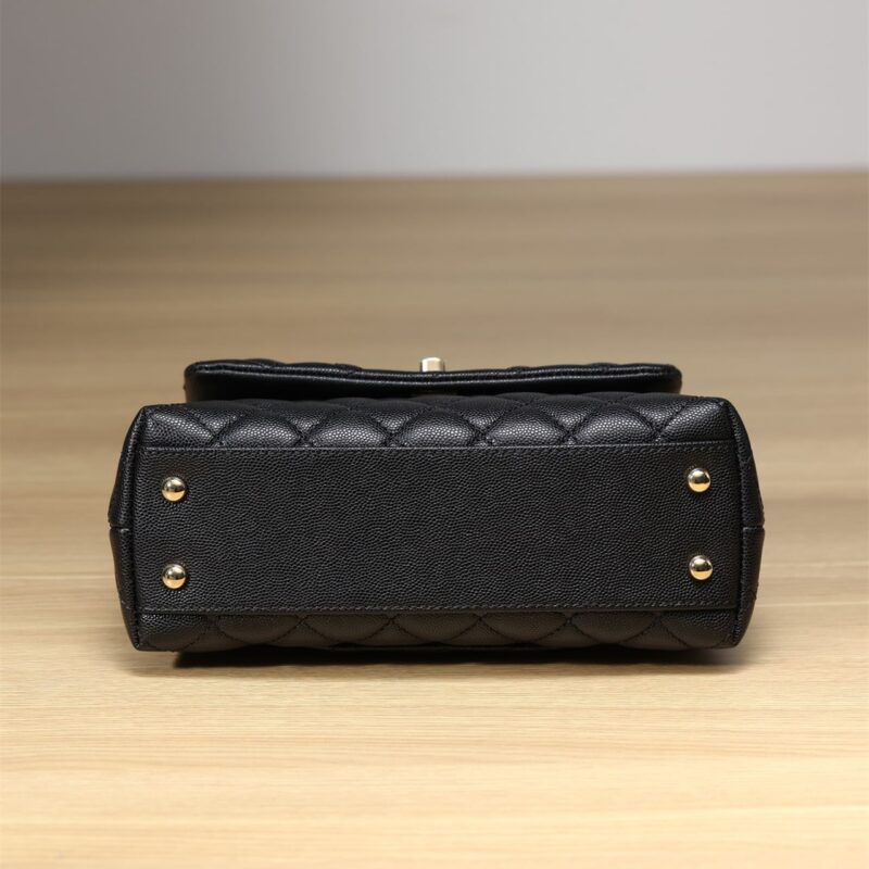 Chanel CocoHandle系列球纹牛皮手提袋免检版 - Image 6