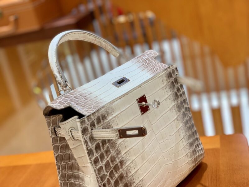 爱马仕 Kelly 25cm 喜马拉雅 进口一级皮 法国进口蜡线 全手工缝制 高订版本 - Image 4