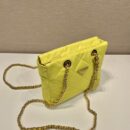 Prada*ReEdition系列中古袋1BG468黄色免检版