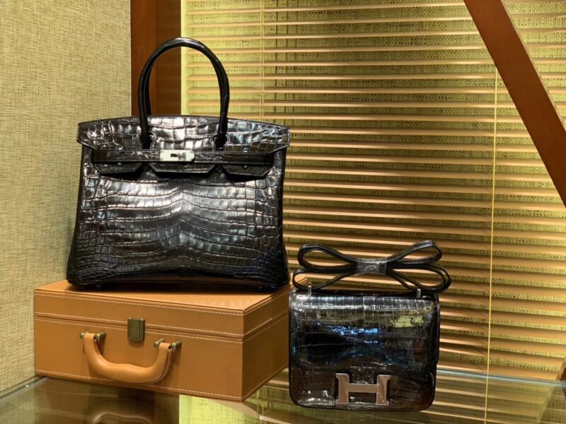 爱马仕 Birkin 经典黑 一级尼罗鳄鱼皮 顶级工艺全手工制作 30cm