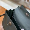 600c7ce5794b5a6.jpg 爱马仕 Kelly 25cm Togo 杏仁绿 银扣 全手工缝制 鳄鱼皮高订版本