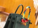 爱马仕 Birkin 30cm 松柏绿 Togo小牛皮 金扣 原版蜜蜡线 顶级手工缝制