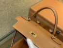 爱马仕 Kelly凯莉包 togo小牛皮 太妃金 进口原料 原版蜜蜡线 金扣 28cm