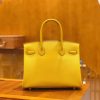 爱马仕 Birkin 30cm 琥珀黄 Epsom掌纹小牛皮 金扣 原版蜜蜡线 顶级手工缝制