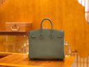 爱马仕 Birkin 25cm 杏仁绿 金扣 掌纹牛皮 全手工缝制
