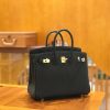 爱马仕 Birkin 25cm Togo皮 经典黑 金扣 原版蜜蜡线 全手工缝制