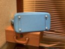爱马仕 Birkin铂金包 北方蓝 德国小牛皮 进口原料 顶级手工缝制 金扣 30cm