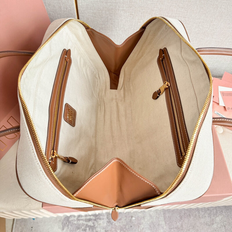 miumiu*5BB17长肩带公文包白色免检版 - Image 10