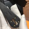 爱马仕 Lindy琳迪包 经典黑 德国进口togo牛皮 全手工缝制 金扣 30cm