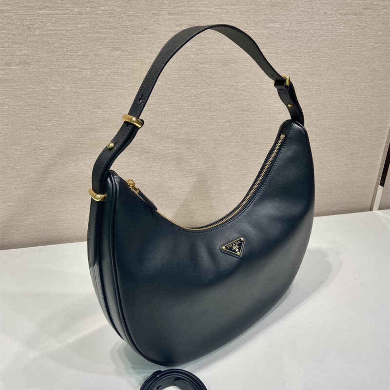 Prada*Moon手袋系列1BC212大号黑色免检版 - Image 4