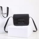 Celine*Triomphe系列单肩包199233黑色小号免检版